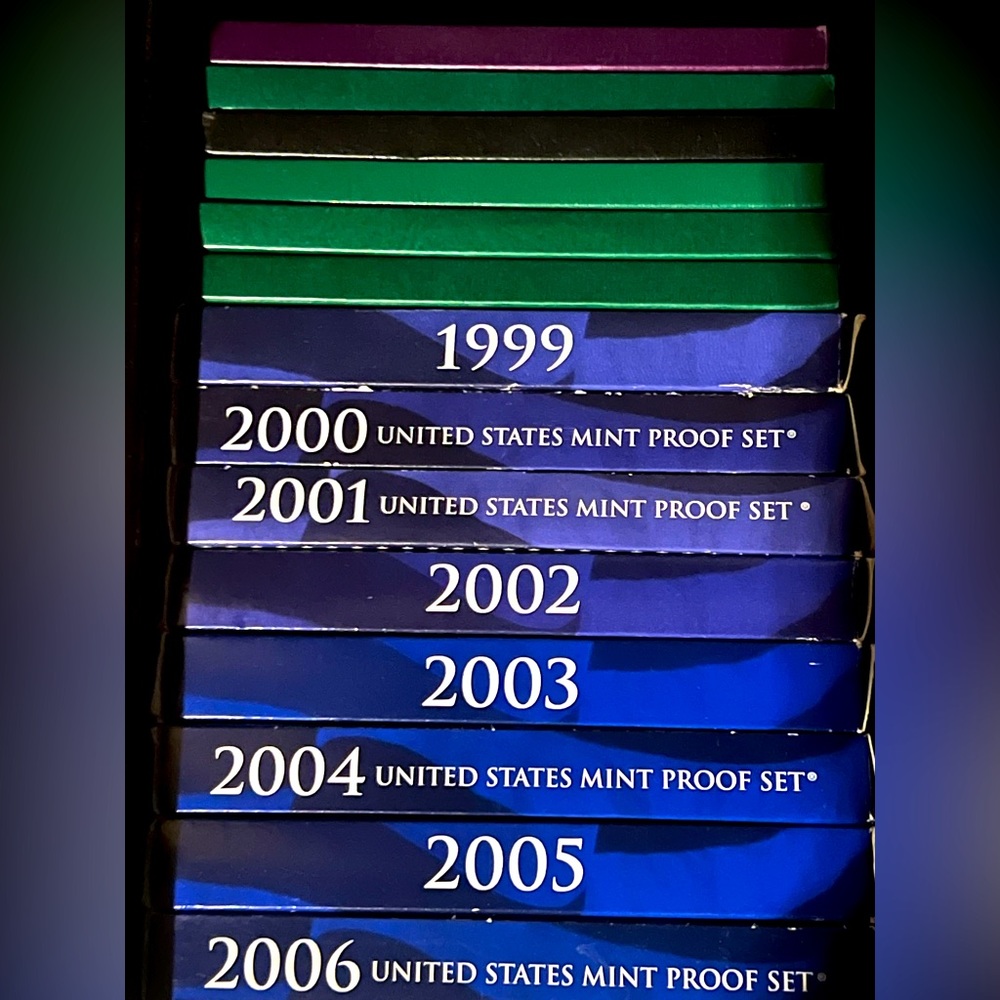 United States Mint Proof Sets 1993-2014